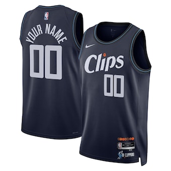 Custom LA Clippers Jersey